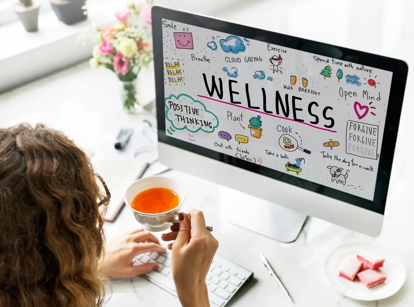 Concept van wellness, lichaamsbeweging, gezondheid, levensstijl en voeding